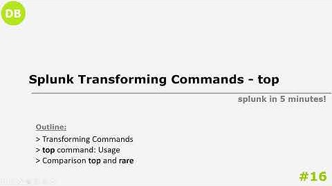 Splunk Transforming Commands - top
