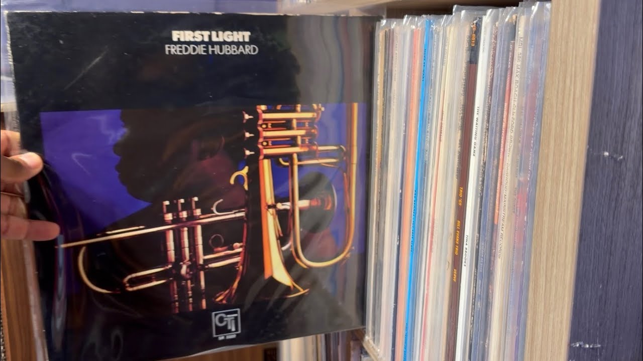 Freddie Hubbard ~ First Light Album, LP- Playing First Light