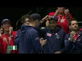 Sebastian Korda's Amazing Tweener Recovery! | 2024 Davis Cup