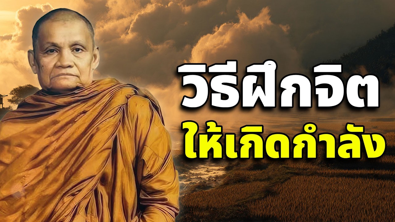 วิธีฝึกจิตให้เกิดกำลัง เสียงเทศน์ หลวงพ่อชา สุภัทโท (ไม่มีโฆษณาแทรก)