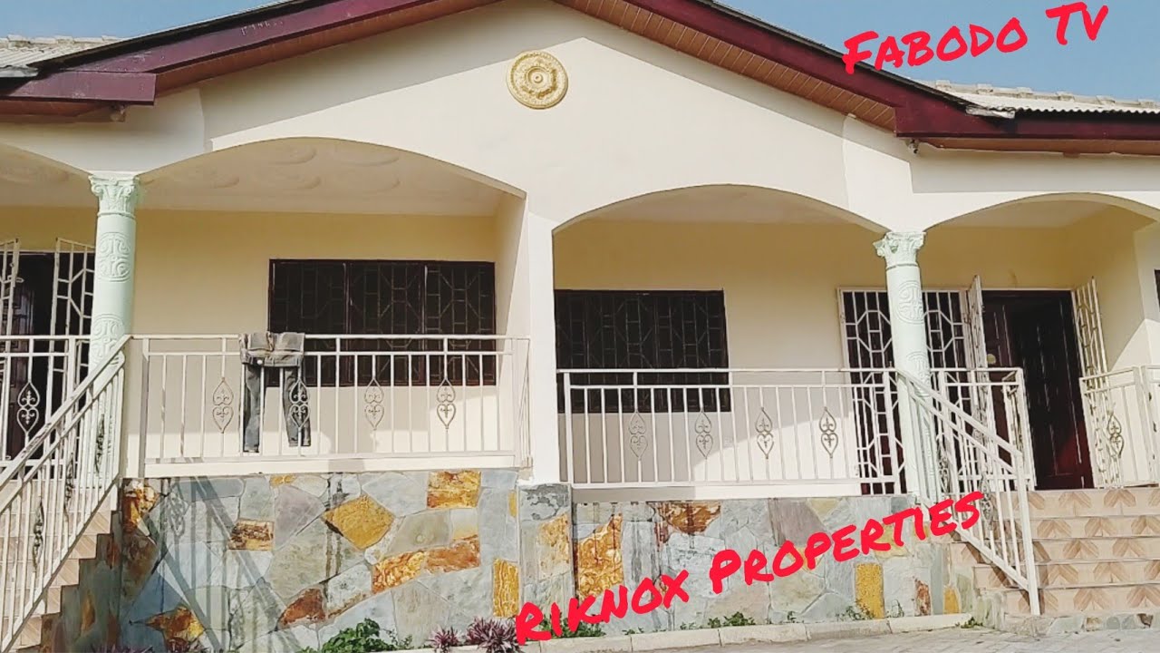 Gated Two Bedrooms Semidetached For Rent In Cape Coast 168 Per
