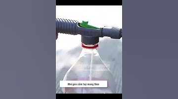 Bình Tưới Cây Có Đầu Vòi Gắn mini đa năng bơm cầm tay xịt nước nhỏ gọn tiện lợi