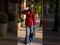 ❤️ Red Kurti + Blue Jeans = Perfect Casual Chic Look! 🔥 #shorts