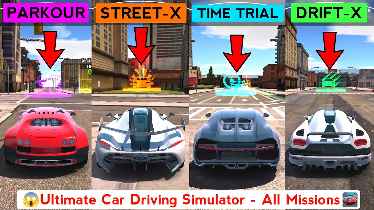 Ultimate Car Driving Simulator 2022 All Missions - Android