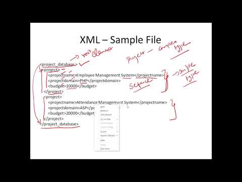 XML, XML Schema,