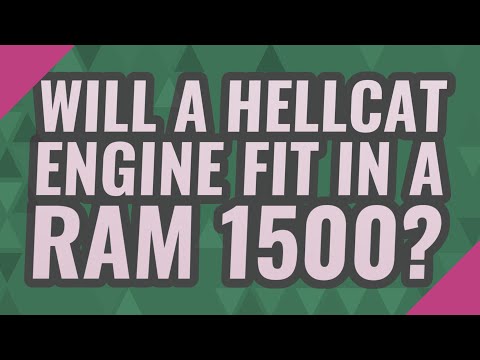 Will A Hellcat Engine Fit In A Ram 1500