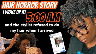 STORYTIME: Hair Salon Horror Story| Braiding Appointment Gone Left| Natural Hair| Braids