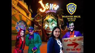 Warner Bros. World Abu Dhabi | Part 1- Joker Fun House