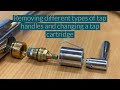 Tap magician removing different types of tap handles tap heads replacing ceramic cartridge valve