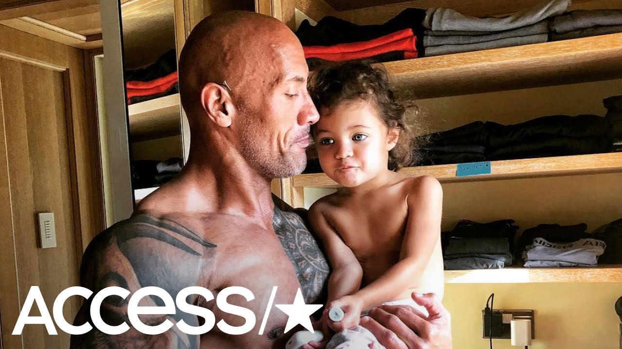 Dwayne Johnson's Daughter Adorably Lost It On Christmas Morning | Access