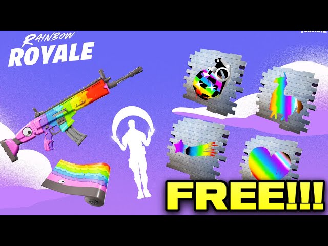 Show Your Pride with Epic Games in Rainbow Royale 2022 - Epic