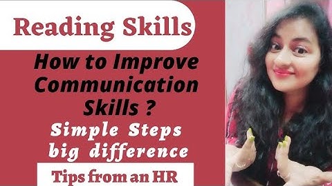 Communication Skills | How to Improve Reading Skills #communicationskills #hr #readytogetupdate