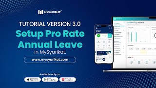 [Version 3.0] Setup Pro Rate Annual Leave