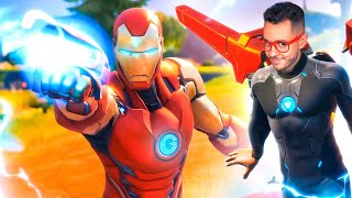 JUGANDO CON IRON MAN EN FORTNITE - TheGrefg