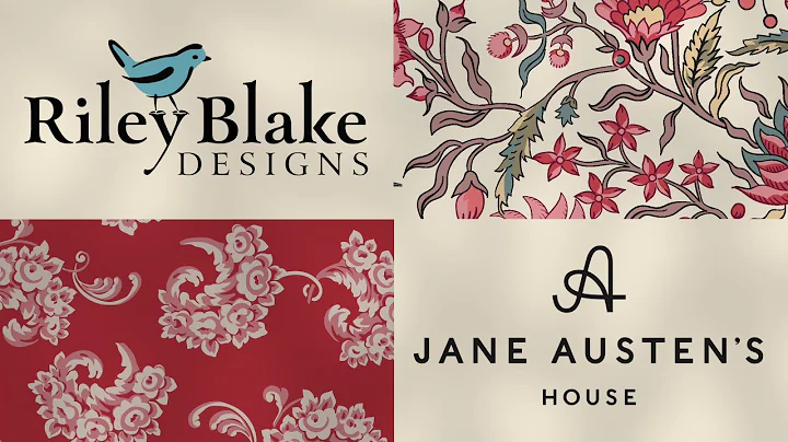 Jane Austen at Home fabric line from Riley Blake D...