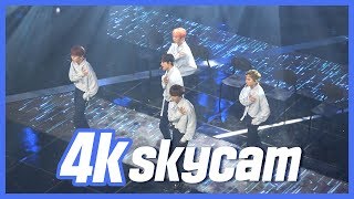 [4K SKYCAM] 뉴이스트 (NU'EST) -  밤새(Stay up all night) FanCam @191024 M COUNTDOWN High Angle Cam