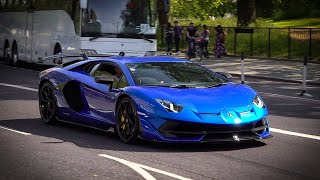 Supercars In London May 2023 - #Csatw512 [Aventador Svj, Mercedes 300 Sl, Huracan Tecnica, 992 Gt3]