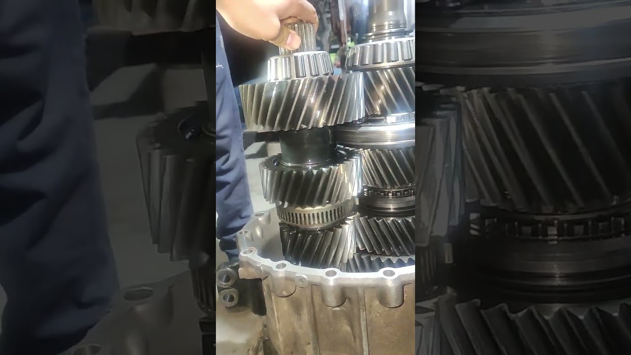 Actros shifts gears but does not move, the gear rotates on the shaft ✅ 