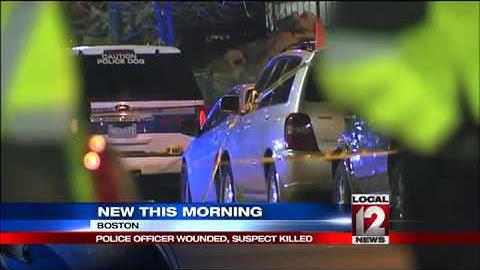 Decorated Boston cop in coma after being shot in face