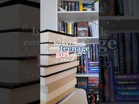 books every teenage girl should read 💫🫶 #booktube #bookrecommendations