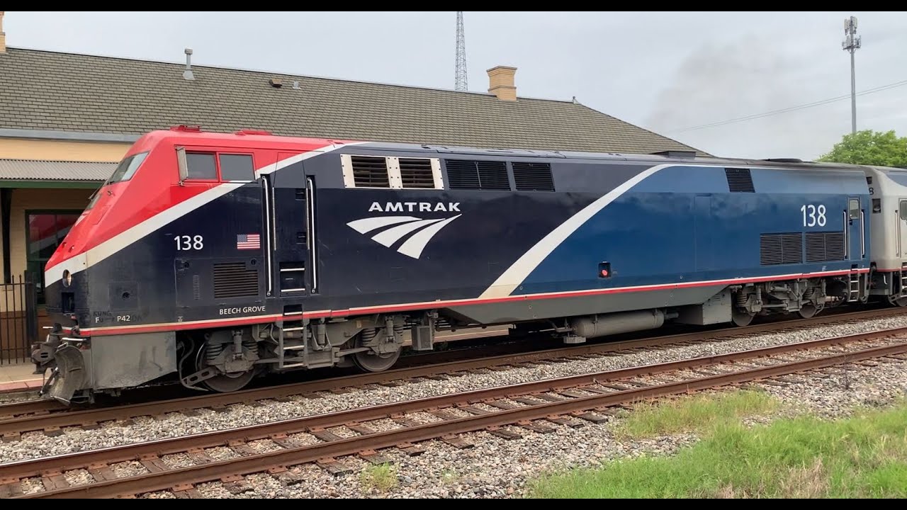 2024-06-19a[SEE PHASE VII]Amtrak #22 Texas Eagle Eastbound