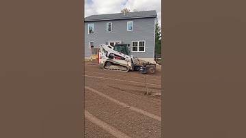 ￼ ￼ bobcat power rake #construction #dirt #shorts