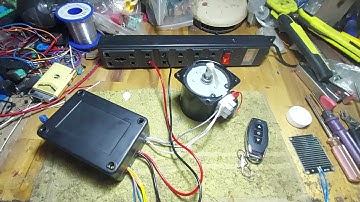 Điều khiển từ xa đóng mở cửa giếng trời có  cảm biến mưa