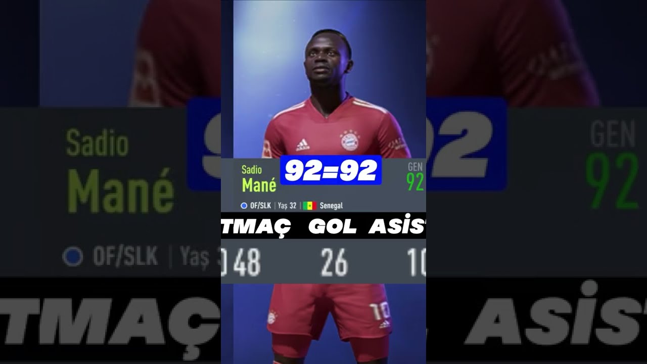 SADIO MANE BAYERN MÜNİH'TE!! // FIFA 22 1 Dakika Paralel Evren