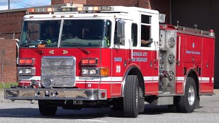 Baltimore City Fire Department Engine 6 Responding 10/17/23