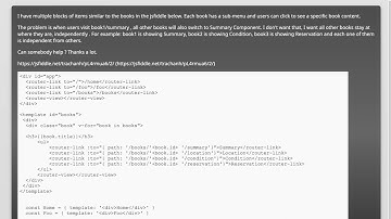 Vue Router multiple independent router-view navigation