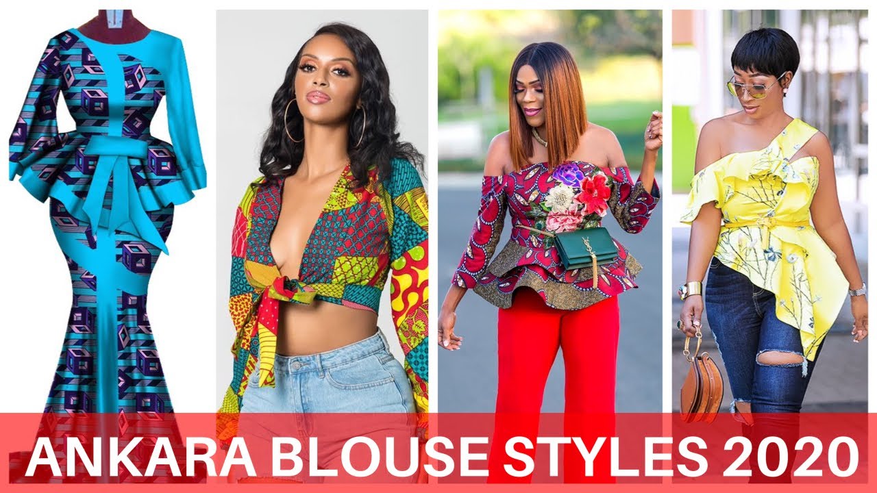 ankara crop top styles