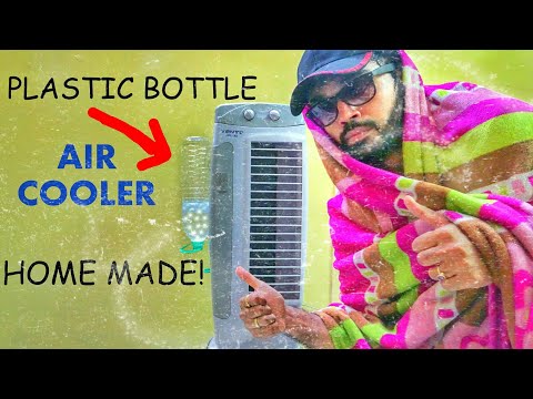 How to make air conditioner at home using plastic bottle fan - Easy SUMMER life HACKS
