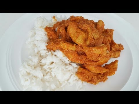 Chef Da's Thai cooking recipe - Red Curry Chicken.. 