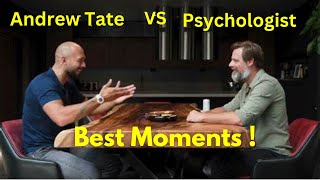 Andrew Tate vs Psychologist Best Moments pt.1