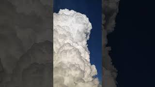 Up-Close Encounter with a Fast Developing Towering Cumulus (TCU)