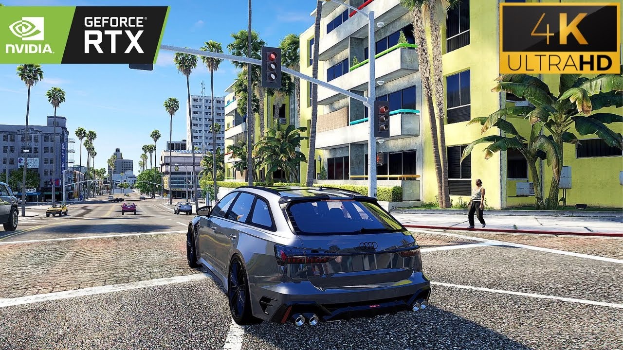 Grand Theft Auto V Ultra Realistic Graphics Gameplay Part