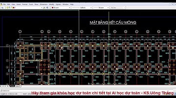 Bài 4   Công tác đào móng, giằng