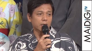 勝村政信、仮面ライダーブラッドの反響に驚き「僕を見る目が変わった」　劇場版「仮面ライダービルド」 ｢快盗戦隊ルパンレンジャーＶＳ警察戦隊パトレンジャー」完成披露イベント2