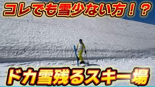 【#ゲレンデレポート】脅威の残雪量！アライマウンテンリゾートはウインターシーズン終盤なのにまだ2m超えの積雪量で大満足！
