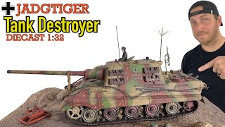 JAGDTIGER- Tank Destroyer (diecast) UNBOXING