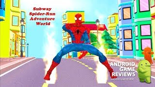 Subway Spider-Run Adventure World Gameplay screenshot 1