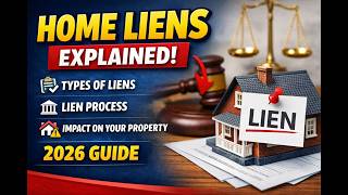 Home Liens Explained: Types, Process & How They Affect Your Property (2026 Guide)