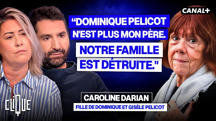 Affaire Mazan : la quête de justice de Caroline Darian - CANAL+