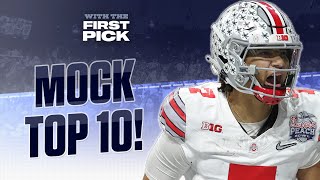 2023 NFL Mock Draft Top 10 Selections: Will Levis OVER CJ Stroud!?