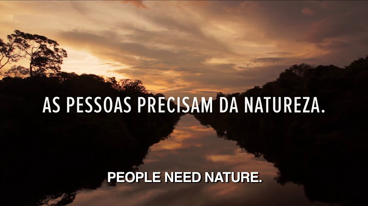 A Natureza Está Falando | Camila Pitanga é a Amazônia | English Subtitles