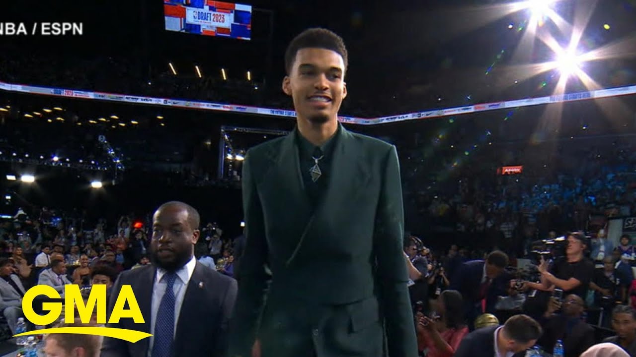 Victor Wembanyama goes to Spurs in 1st overall pick in NBA Draft l GMA