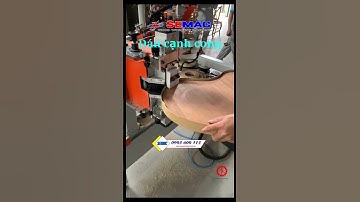 Máy dán cạnh cong tự động bo góc | Dán cạnh tròn ván | Máy chế biến gỗ