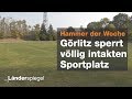 Görlitz sperrt völlig intakten Sportplatz  - Hammer der Woche vom 20.10.2018 | ZDF