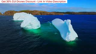 2019 DJI Iceberg Alley: Twillingate (2019 Drone Footage of Icebergs), Newfoundland & Labrador,