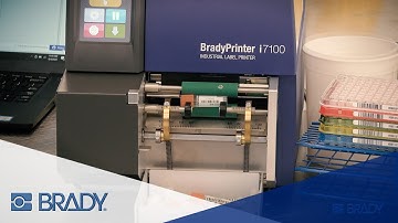 BradyPrinter i7100 Vial Label Applicator | Overview